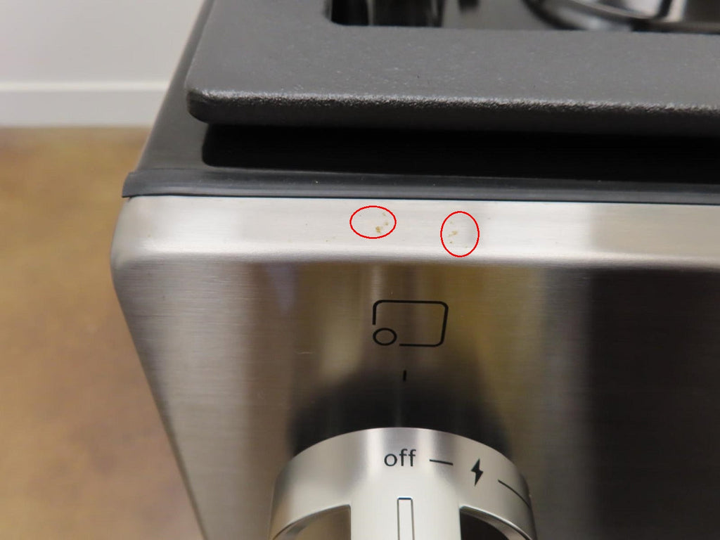 Bosch 100 Series HGF1050MUC 30 Inch Slide-In Stainless Steel Gas Range