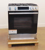 Bosch 100 Series HGF1050MUC 30 Inch Slide-In Stainless Steel Gas Range