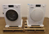 Miele 24" White Front Load Washer and Dryer Set WWD160 / TXD160WP