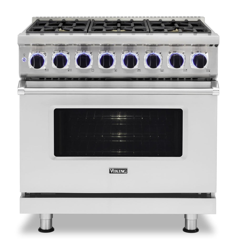 Viking 7 Series VDR73626BSSLP 36 Inch Pro-Style Dual-Fuel Range 2024 Model