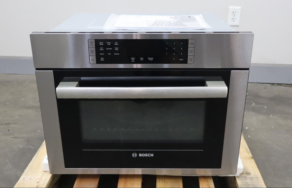 Bosch 24" 1000w SS 1.6 cu.ft. Power 2-in-1 500 Series Speed Oven HMC54151UC