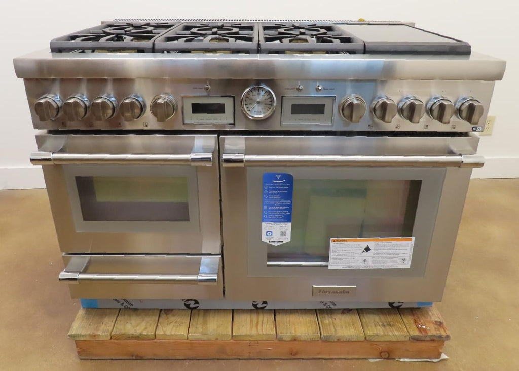 Thermador Pro Grand Professional PRD48WISGU 48" Smart Dual Fuel Range