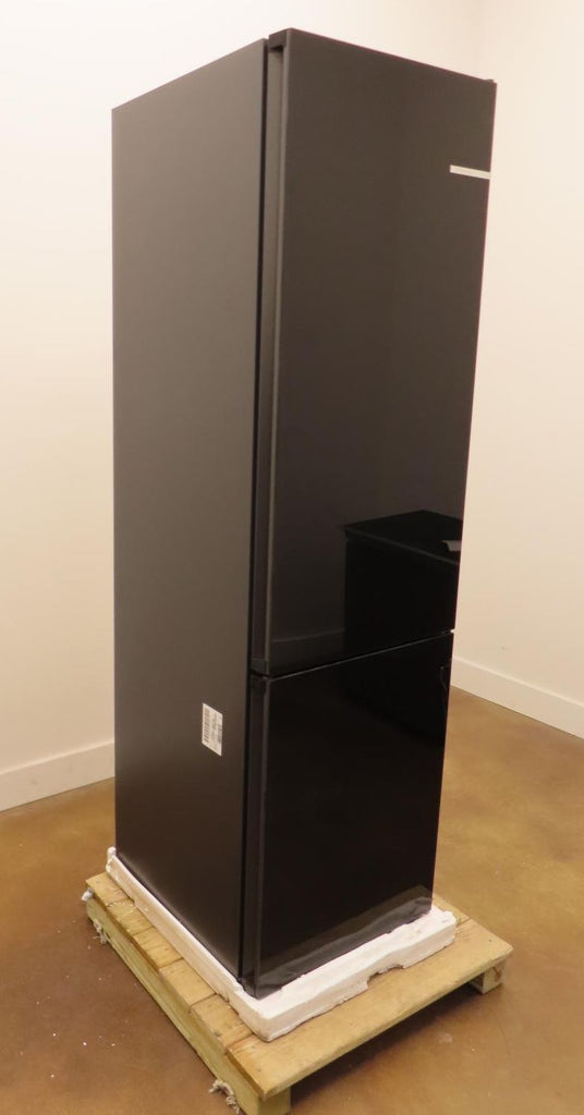 Bosch 800 Series B24CB80ESB 24" Freestanding Smart Black Glass Refrigerator