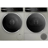 Bosch 800 Series WGB246AXUC / WQB245AXUC Front 24" Grey Load Washer Dryer Set