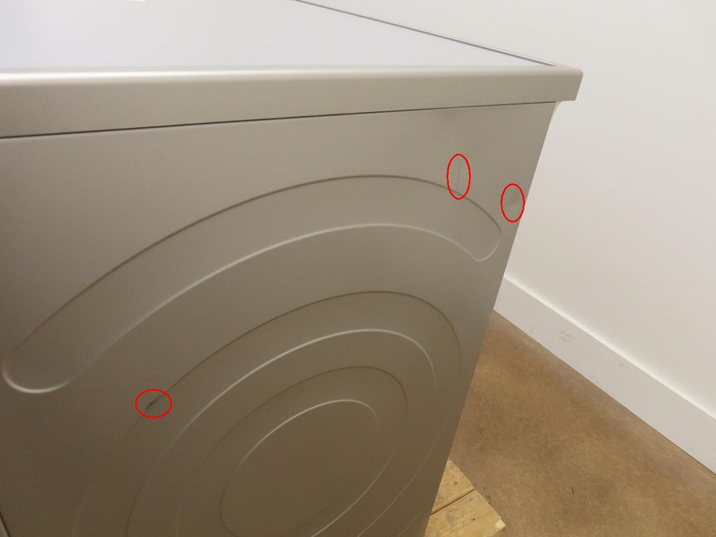 Bosch 800 Series WGB246AXUC / WQB245AXUC Front 24" Grey Load Washer Dryer Set
