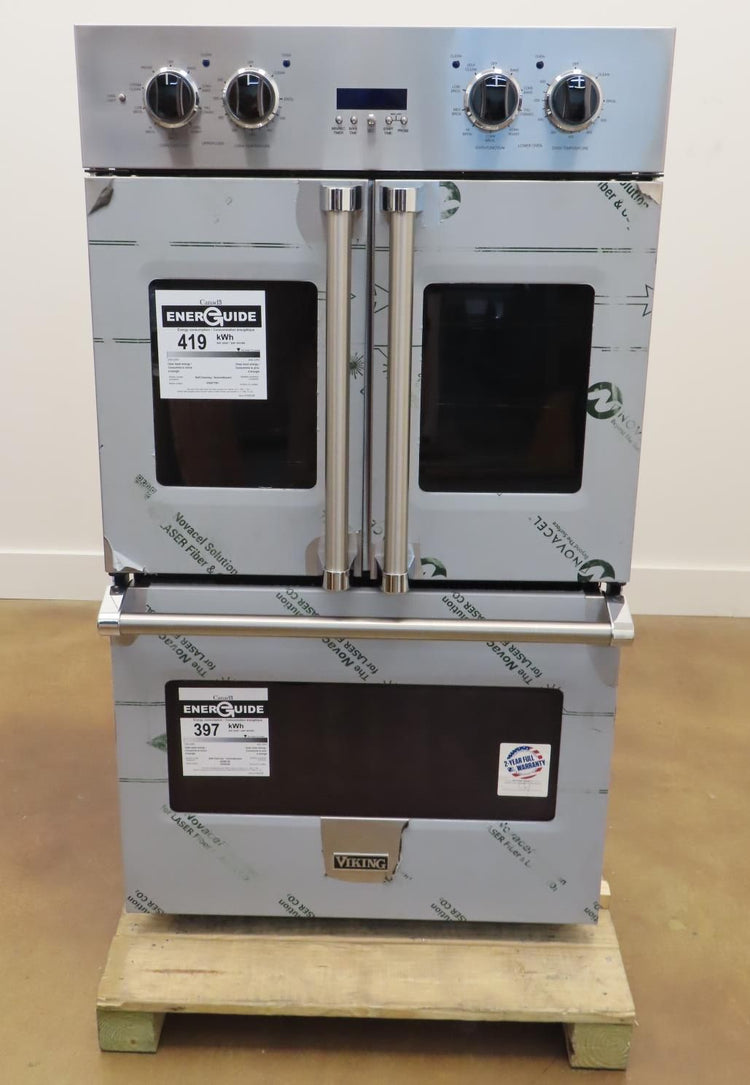 Viking Professional 7 Series VDOF7301SS 30" SS French Door Double Oven 2025Model