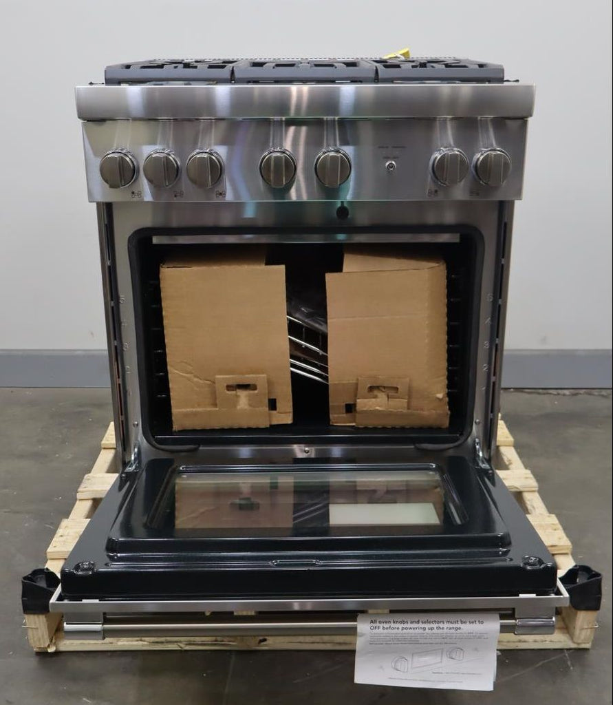 Thermador Pro Harmony 30" SS 5 Sealed Star Burners Pro-Style Gas Range PRG305WH