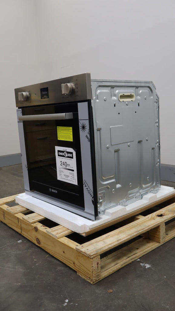 Bosch 4 Inch Stainless Single Electric Convection 500 Series Wall Oven HBE5453UC