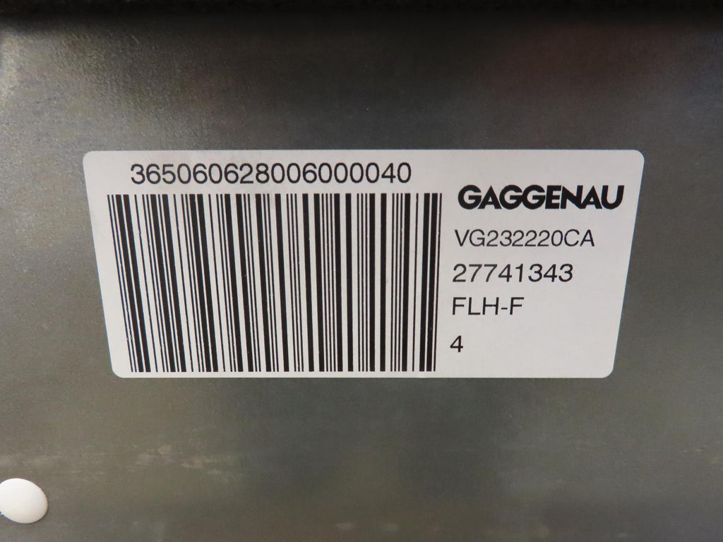 Gaggenau Vario 200 Series VG232220CA 12 Inch Gas Cooktop with 2 Year Warranty