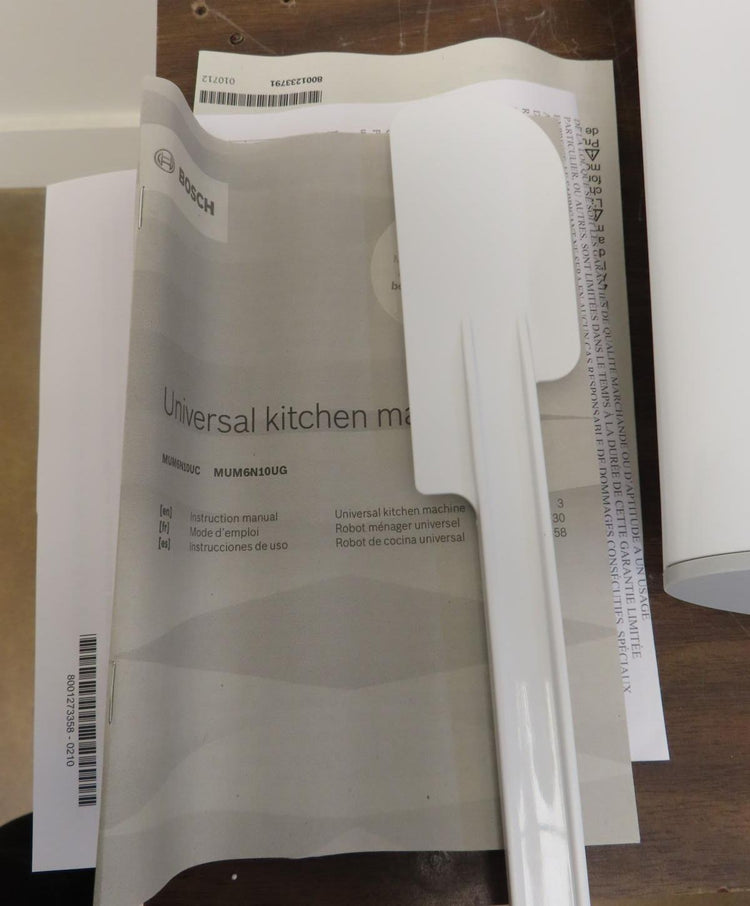 Bosch MUM6N10UC White Universal Plus White Stand Mixer See Pictures