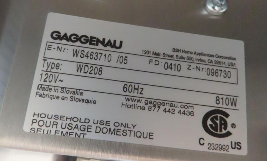 Gaggenau 400 Series WS463710 24" 1.0 cu. ft. Capacity Warming Drawer Pics