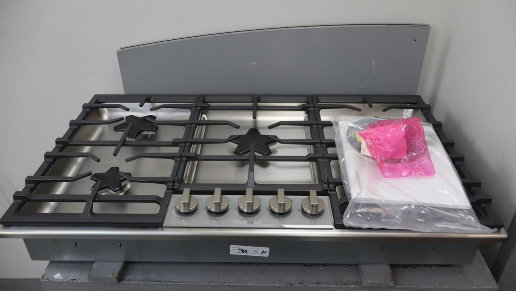 Thermador 36" Masterpiece Series Stainless 5 Sealed Buner Gas Cooktop SGSXP365TS