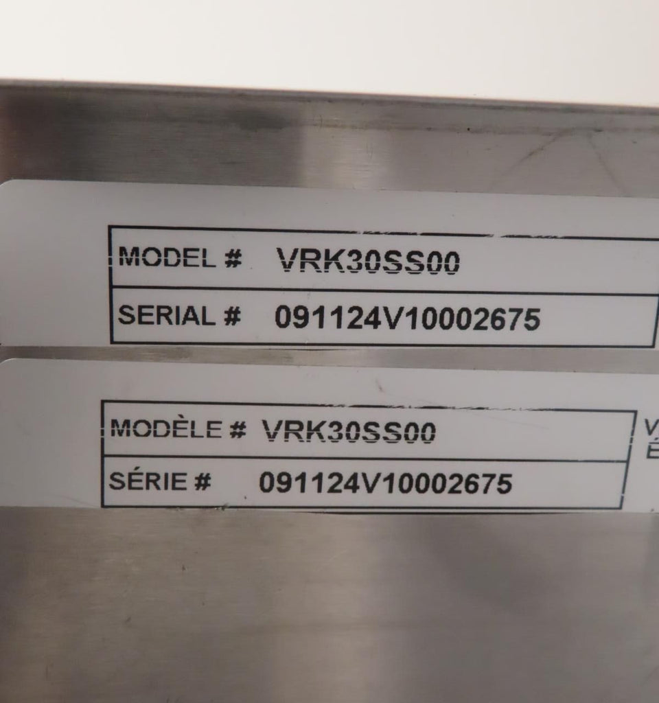 Viking 5 Series VRK30SS Recirculating Hood Conversion Kit