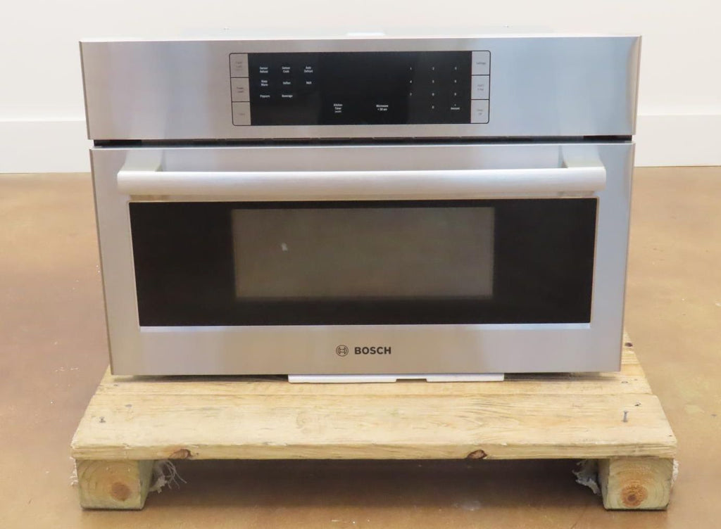 Bosch 500 Series HMB50152UC 30" Built-In Stainless Microwave Oven Full Warranty