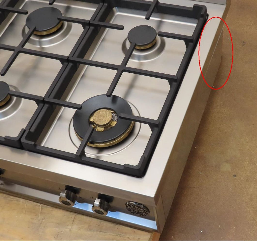 Bertazzoni Professional Series PROF366RTBXT 36" Gas Rangetop Full Warranty