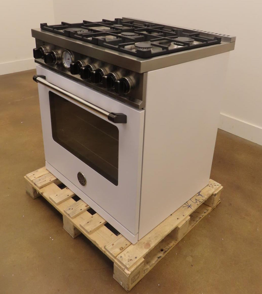 Bertazzoni Master Series MAS305DFMBIV 30" Dual Fuel Range w/ Black Nickel Knobs