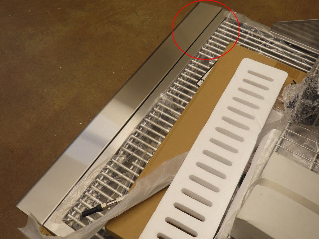 XO XOGRILL30L 30" Grill with Two Cooking Zones Stainless S. With 2 Year Warranty