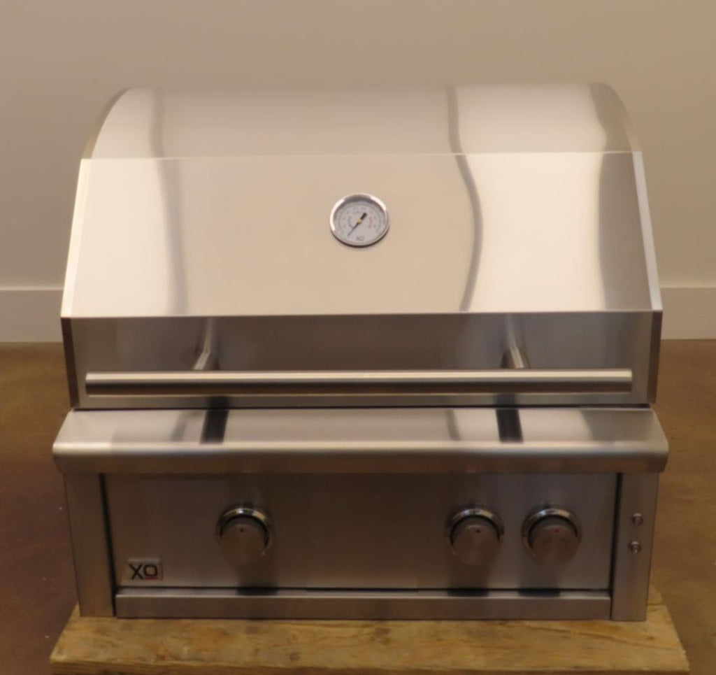 XO XOGRILL30L 30" Grill with Two Cooking Zones Stainless S. With 2 Year Warranty
