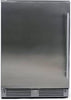 XO XOU24ORSR 24" Outdoor Stainless S Refrigerator with Glass Shelves Right Hinge
