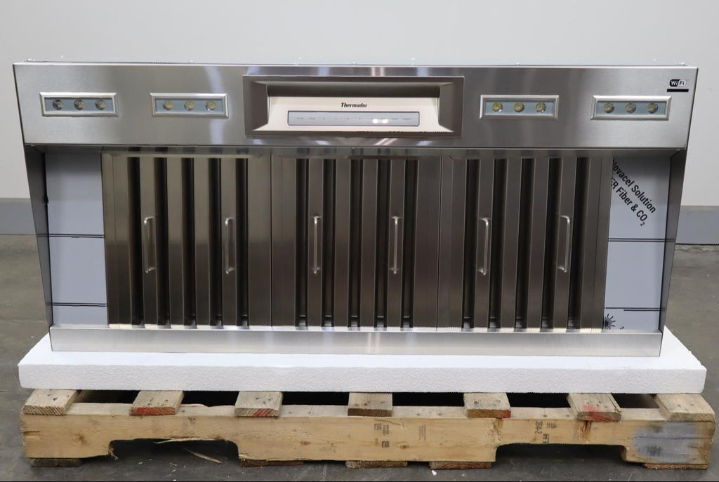 Thermador Professional Series 48" LED Wifi Smart Custom Insert Hood VCIN48GWS