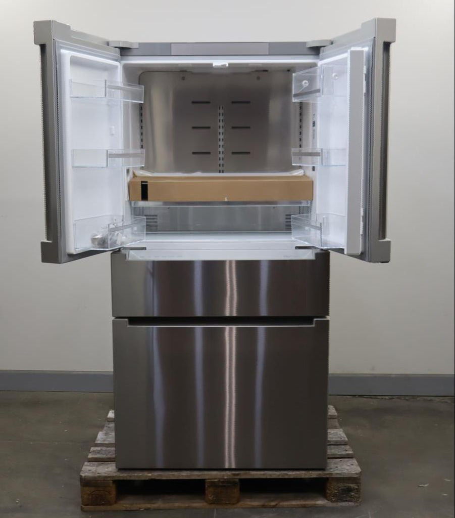 Bosch 800 Series 36" Freestand Stainless 20.5 Cu.Ft. French Door B36CL80ENS