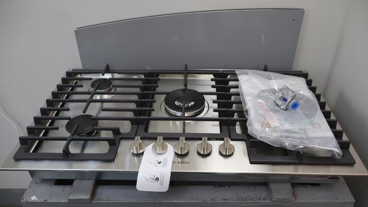 Bosch 800 Series 36" 5 Sealed Burners Built-In Gas Cooktop NGM8659UC