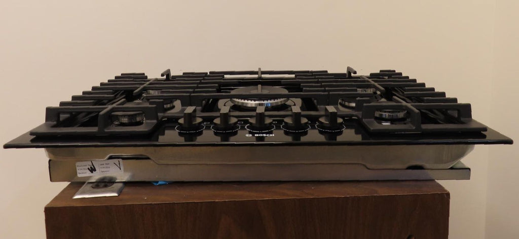 Bosch 800 Series NGM8049UC 30" Built-In Black Gas Cooktop with Bosch Warranty