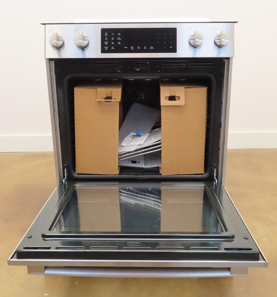 Bosch 800 Series HEI8056U 30" Warming Zone Slide-In Electric Range Full Warranty