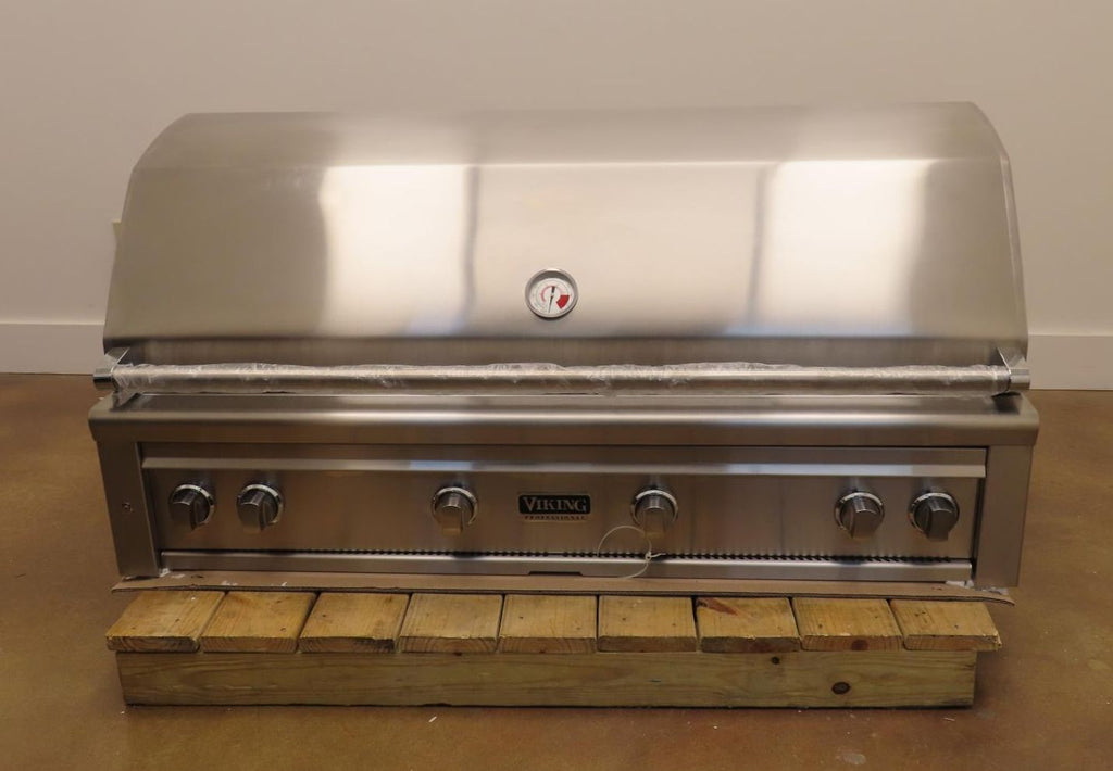 Viking 5 Series VQGI5541NSS 54" SS 1,200 sq.in. Area Built-In Natural Gas Grill