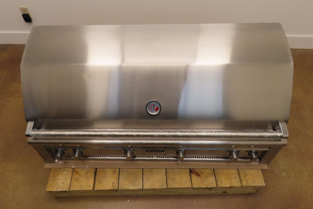 Viking 5 Series VQGI5541NSS 54" SS 1,200 sq.in. Area Built-In Natural Gas Grill
