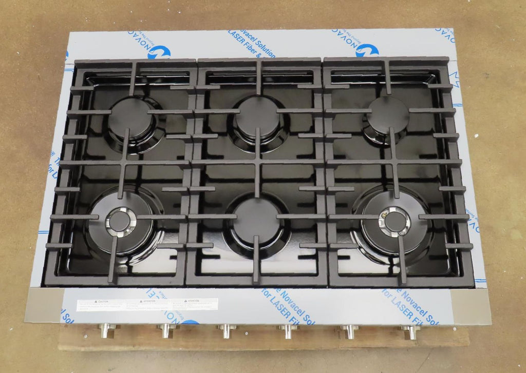 Bosch 800 Series RGM8658UC 36" 6 Sealed Burners Slide-In Gas Rangetop Pictures