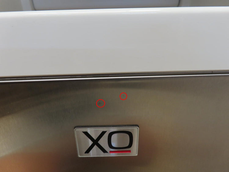 XO XOUIM1565SP 15" Built-In Stainless Steel Indoor/Outdoor Gourmet Ice Maker