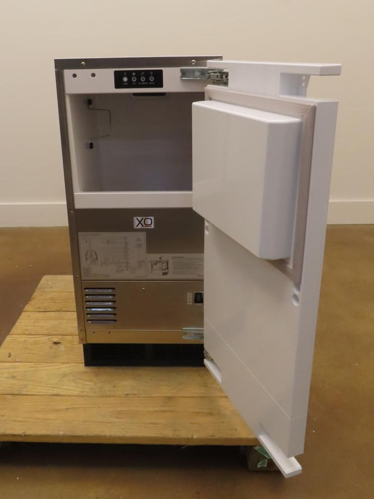 XO XOUIM1585NOP 15 Inch Panel Ready Built-In Undercounter Nugget Ice Maker