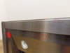 La Cornue CornuFe 90 H9IF 36" Wall Mount Ducted Hood S.S and Polished Brass Trim