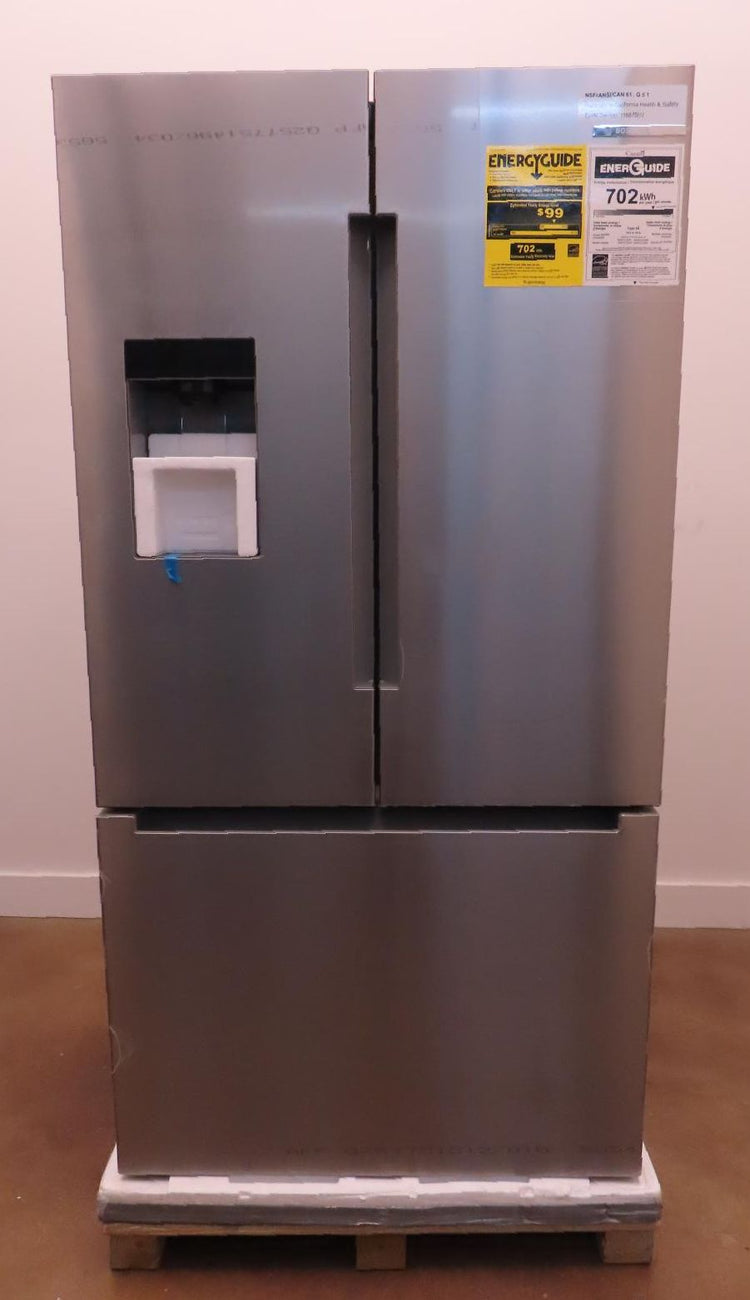 Bosch 100 Series B36FD10ENS 36" Freestanding French Door Smart Refrigerator IMGS