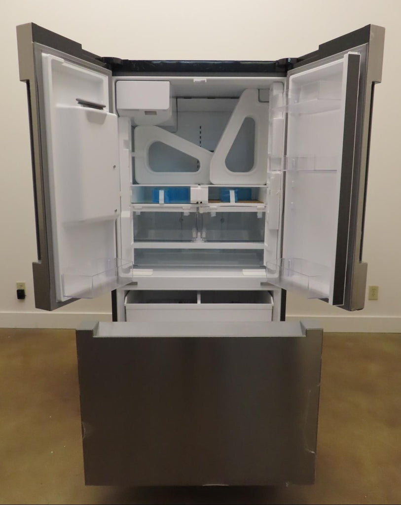Bosch 100 Series B36FD10ENS 36" Freestanding French Door Smart Refrigerator