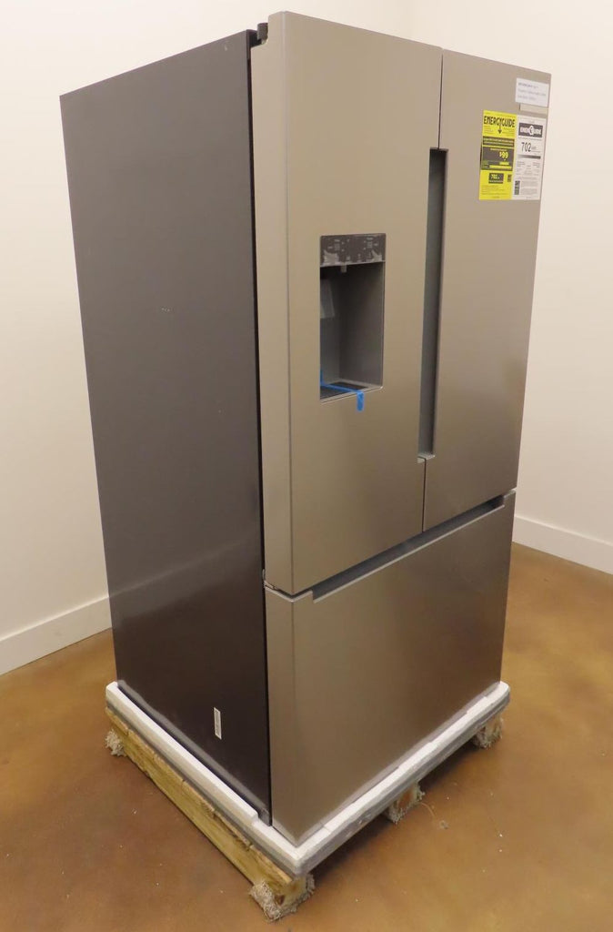 Bosch 100 Series B36FD10ENS 36" Freestanding French Door Smart Refrigerator Pics