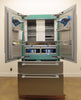 Thermador Freedom Collection T42BT120NS 42" 4-Door French Refrigerator Images