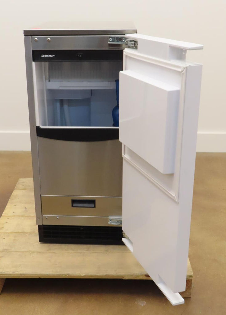 Scotsman SCCP30MA1SU 15 Inch Under Counter Panel Ready Square Ice Maker Pic