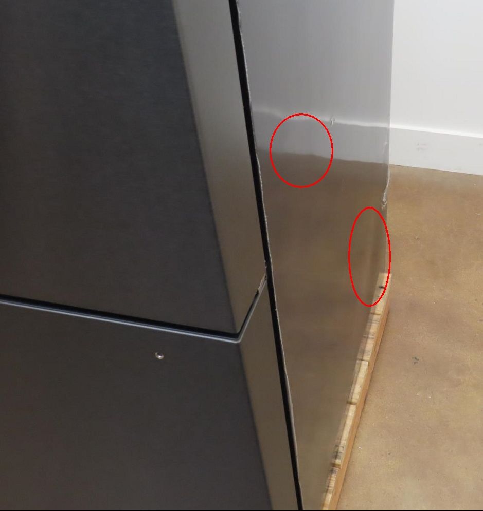 Bosch 500 Series B36FD52SNB 36 Inch Freestanding French Door Smart Refrigerator