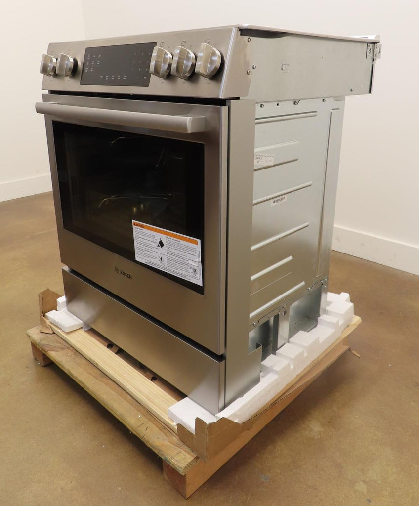 Bosch 800 Series HGI8056UC 30" Stainless Steel Slide-In Convection Gas Range Pic