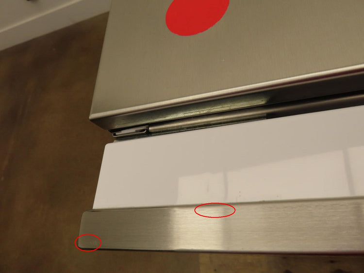 Scotsman Brilliance Series SCN60PA1SS 15" Undercounter Ice Maker Left Hinge