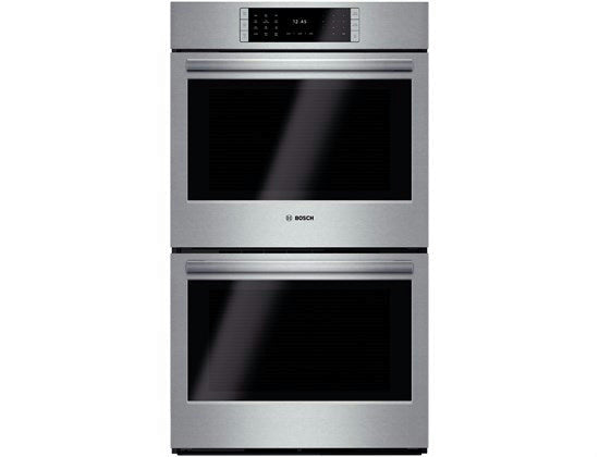 Bosch Benchmark 30" 14 Modes Double Electric Wall Oven HBLP651UC