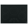 GE - Profile Series PP9030DJBB 30" Built-In Electric Cooktop in Black 5 Elements