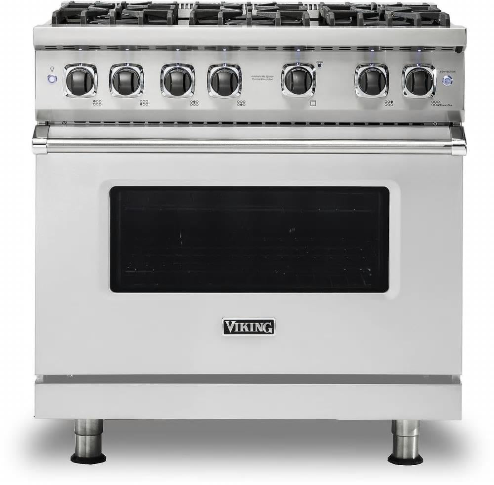 Viking 5 Series VGR5366BSS 36" Pro-Style Natural Gas Range 2017 Model Pictures
