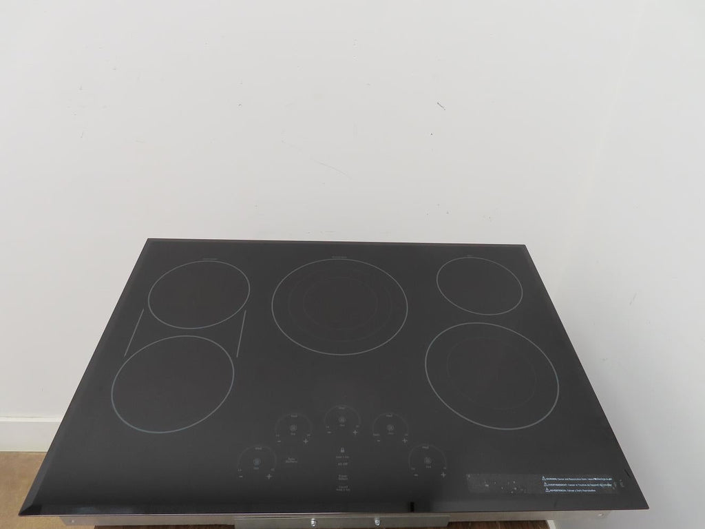 Cafe CEP90301NBB 30" Electric Cooktop with 5 Radiant Cooking Elements