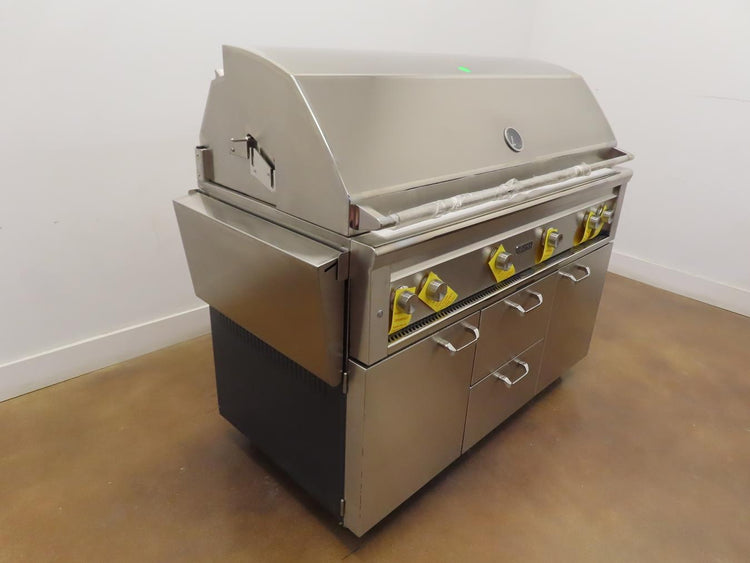 Lynx Professional Grill Series L54TRFNG 54" Freestanding Grill Stainless Steel