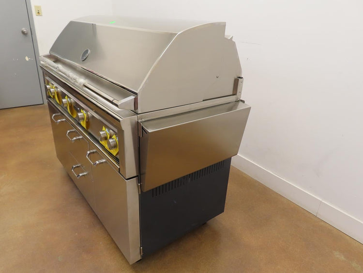 Lynx Professional Grill Series L54TRFNG 54" Freestanding Grill Stainless Steel