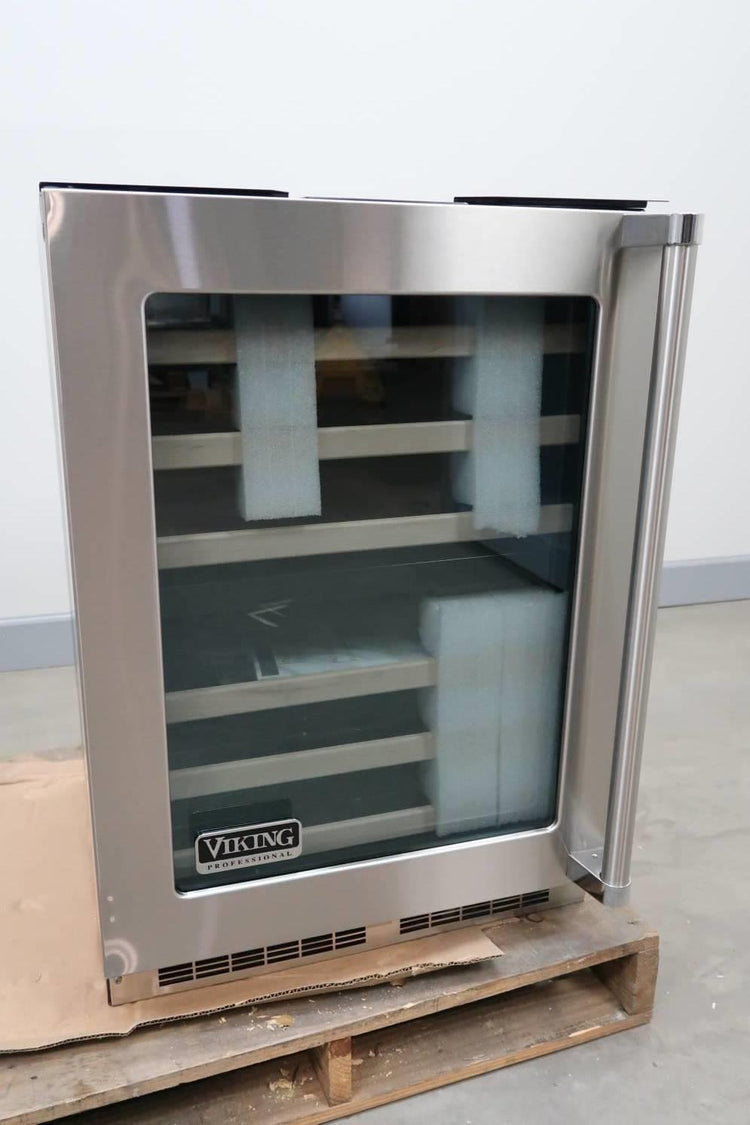 Viking Professional Series 24 Inch Undercounter Wine Cellar VWUI5240GL