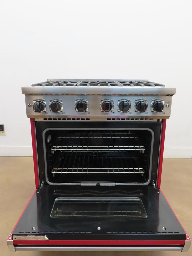 Viking 7 Series VGR73626BARLP 36" Freestanding Professional Gas Range 2020 Model